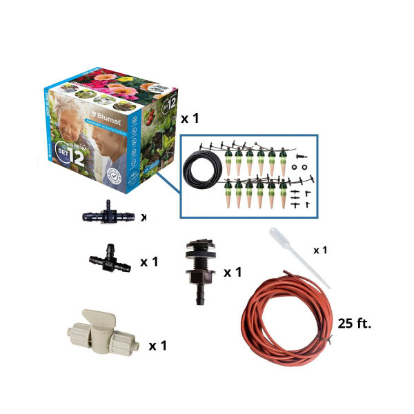 Blumat Medium Deluxe Gravity Kit - Automatic Irrigation for Up to 12 Plants 3
